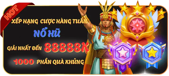 Hoàn trả hàng tuần win888 casino